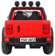 Auto terenowe AllRoad dla 2 dzieci Czerwony + Napęd 4x4 + Pilot + Wolny Start + MP3 LED-6 6830 