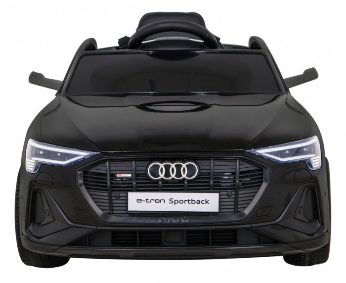 Audi E-Tron Sportback dla dzieci Czarny + Pilot + Napęd 4x4 + Wolny Start + Radio MP3 + LED-3 6832 