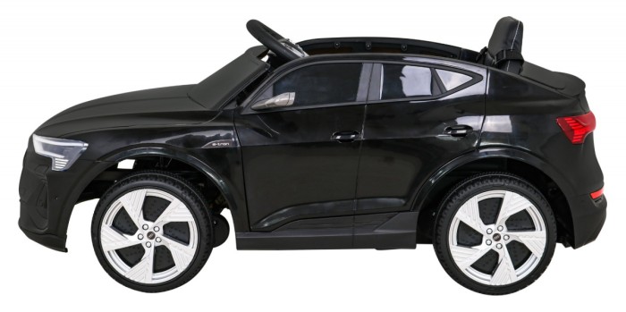 Audi E-Tron Sportback dla dzieci Czarny + Pilot + Napęd 4x4 + Wolny Start + Radio MP3 + LED-4 6832 