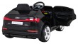 Audi E-Tron Sportback dla dzieci Czarny + Pilot + Napęd 4x4 + Wolny Start + Radio MP3 + LED-9 6832 