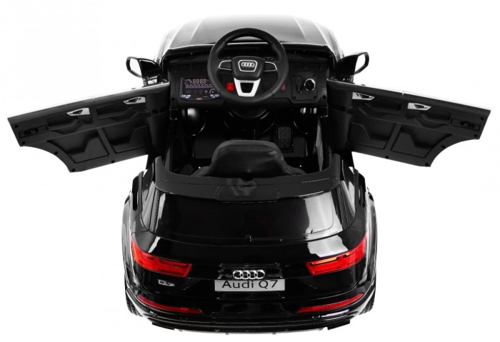 Audi Q7 Quattro S-Line na akumulator Lakier Czarny + Pilot + Wolny Start + EVA + Radio MP3-5 6839 