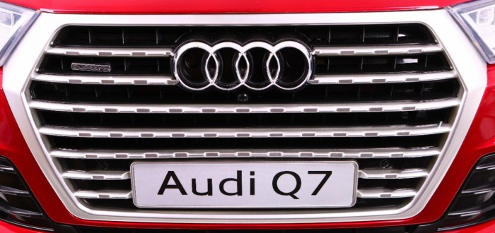 Audi Q7 Quattro S-Line na akumulator Lakier Czerwony SUV + Pilot-2 6841 
