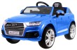 Audi Q7 Quattro S-Line na akumulator Lakier Niebieski + Pilot + Wolny Start + EVA + Radio MP3-1 6842 