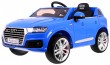 Audi Q7 Quattro S-Line na akumulator Niebieski + Pilot  + Radio MP3 LED-1 6843 