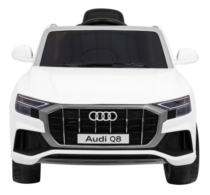 Audi Q8 Lift na akumulator dla dzieci Biały + Pilot + EVA + Wolny Start + MP3 USB + LED-3 6844 