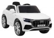 Audi Q8 Lift na akumulator dla dzieci Biały + Pilot + EVA + Wolny Start + MP3 USB + LED-10 6844 