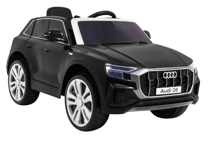 Audi Q8 Lift na akumulator dla dzieci Czarny + Pilot + EVA + Wolny Start + MP3 USB + LED-10 6845 