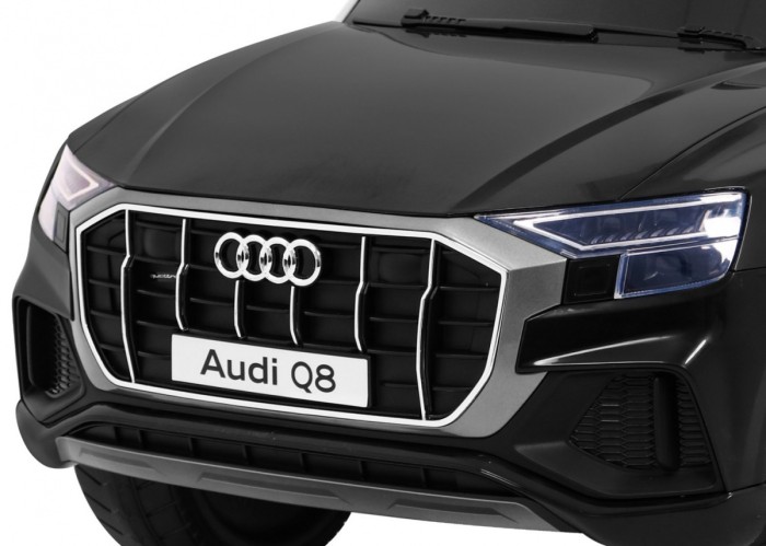 Audi Q8 Lift na akumulator dla dzieci Czarny + Pilot + EVA + Wolny Start + MP3 USB + LED-11 6845 