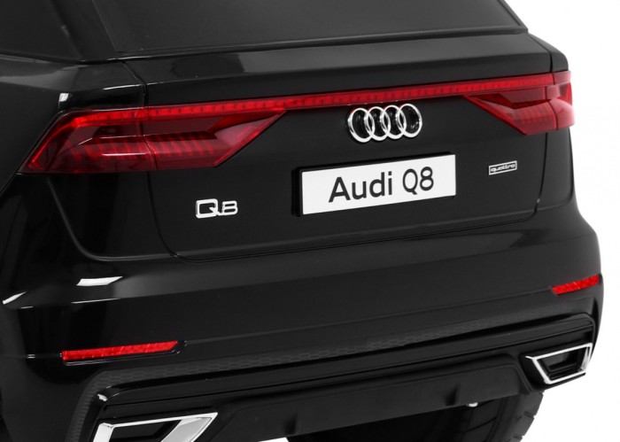 Audi Q8 Lift na akumulator dla dzieci Czarny + Pilot + EVA + Wolny Start + MP3 USB + LED-12 6845 