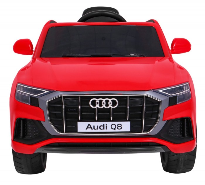 Audi Q8 Lift na akumulator dla dzieci Czerwony SUV + Pilot-3 6846 