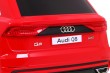 Audi Q8 Lift na akumulator dla dzieci Czerwony SUV + Pilot-14 6846 
