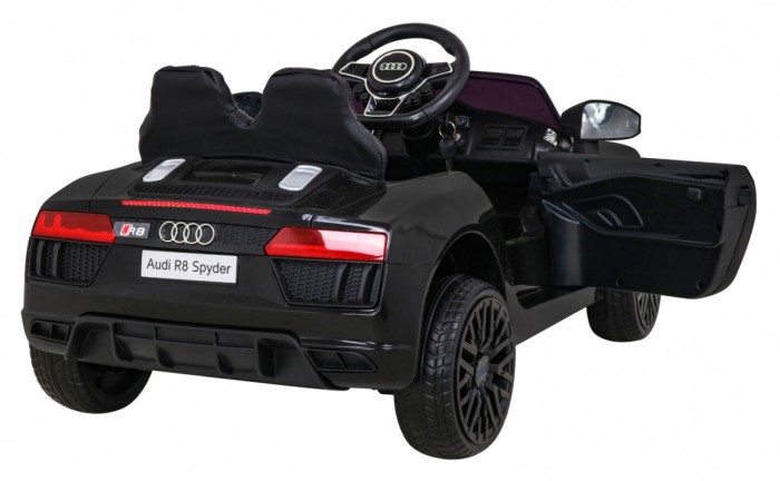 Audi R8 na akumulator dla dzieci Czarny-7 6854 
