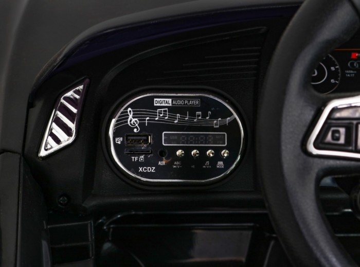 Audi R8 na akumulator dla dzieci Czarny-8 6854 