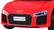 Audi R8 na akumulator dla dzieci Czerwony + Pilot + EVA + Wolny Start + MP3 LED-11 6855 