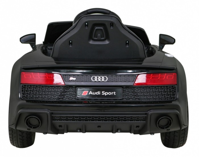 Audi R8 LIFT Samochodzik na akumulator Czarny + Pilot + Koła EVA + MP3 + LED-7 6857 