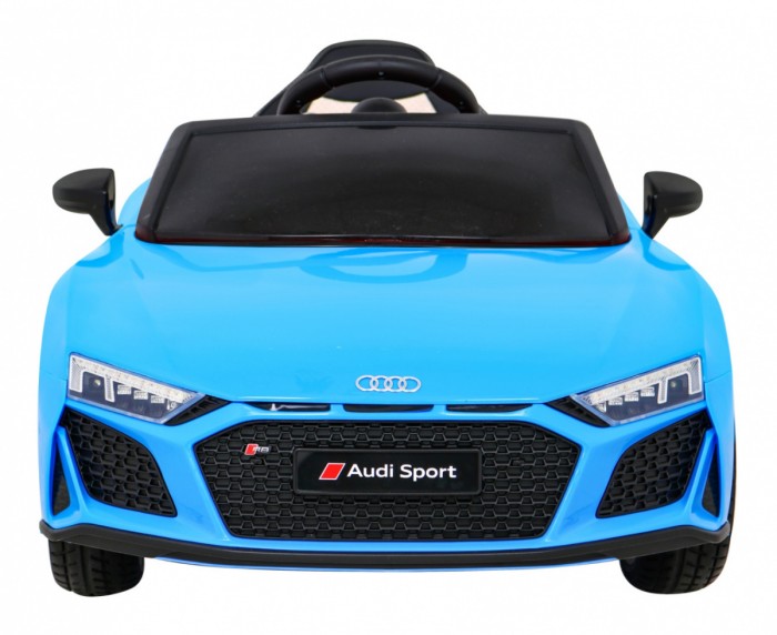Audi R8 LIFT Samochodzik na akumulator Niebieski + Pilot + Koła EVA + MP3 + LED-3 6859 
