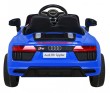 Audi R8 na akumulator dla dzieci Niebieski + Pilot + EVA + Wolny Start + MP3 LED-6 6860 