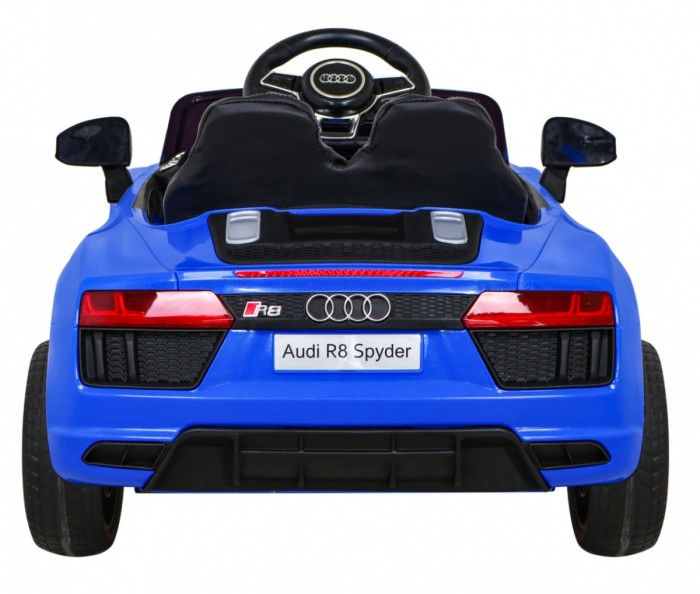 Audi R8 na akumulator dla dzieci Niebieski + Pilot + EVA + Wolny Start + MP3 LED-6 6860 