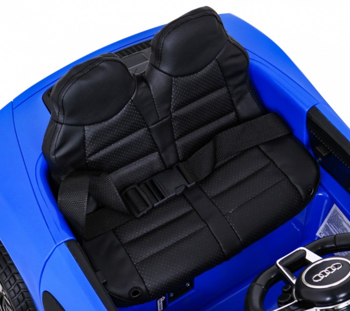 Audi R8 na akumulator dla dzieci Niebieski + Pilot + EVA + Wolny Start + MP3 LED-11 6860 