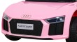 Audi R8 na akumulator dla dzieci Różowy + Pilot + EVA + Wolny Start + MP3 LED-10 6861 