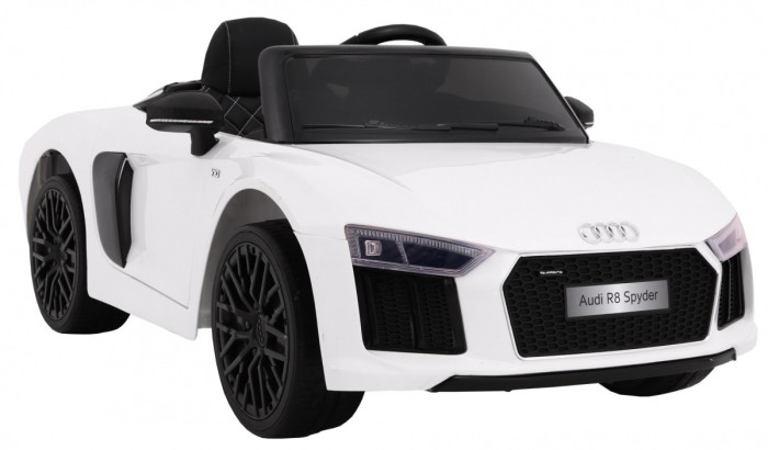 Audi R8 Spyder na akumulator Biały + Pilot-6 6862 