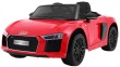 Audi R8 Spyder na akumulator Czerwony + Pilot + EVA + Wolny Start + Radio MP3 + LED-1 6864 