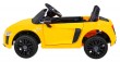 Audi R8 na akumulator dla dzieci Żółty + Pilot-4 6869 