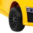 Audi R8 na akumulator dla dzieci Żółty + Pilot-12 6869 