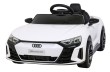 Audi RS E-Tron GT na akumulator Biały + Pilot + Napęd 4x4 + Radio MP3 + LED + EVA-2 6870 