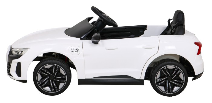 Audi RS E-Tron GT na akumulator Biały + Pilot + Napęd 4x4 + Radio MP3 + LED + EVA-4 6870 