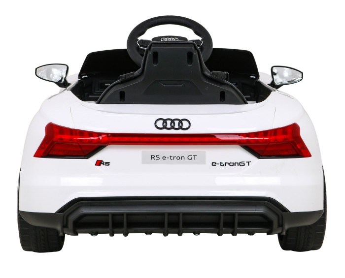 Audi RS E-Tron GT na akumulator Biały + Pilot + Napęd 4x4 + Radio MP3 + LED + EVA-8 6870 