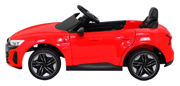 Audi RS E-Tron GT na akumulator Czerwony + Pilot + Napęd 4x4 + Radio MP3 + LED + EVA-4 6872 