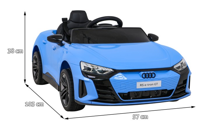 Audi RS E-Tron GT na akumulator Niebieski + Pilot + Napęd 4x4-13 6873 