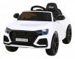 Audi RS Q8 Autko na akumulator Biały + Pilot + Wolny Start + EVA + LED + MP3 USB-1 6874 