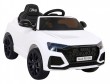 Audi RS Q8 Autko na akumulator Biały + Pilot + Wolny Start + EVA + LED + MP3 USB-10 6874 