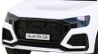 Audi RS Q8 Autko na akumulator Biały + Pilot + Wolny Start + EVA + LED + MP3 USB-12 6874 