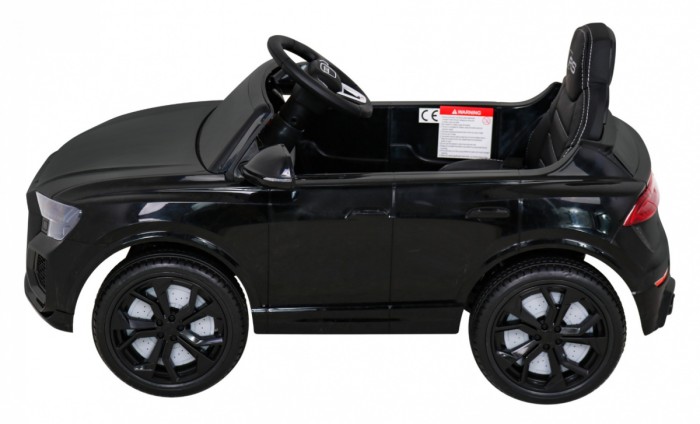 Audi RS Q8 Autko na akumulator Czarny + Pilot + Wolny Start + EVA + LED + MP3 USB-4 6875 