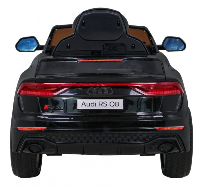 Audi RS Q8 Autko na akumulator Czarny + Pilot + Wolny Start + EVA + LED + MP3 USB-6 6875 