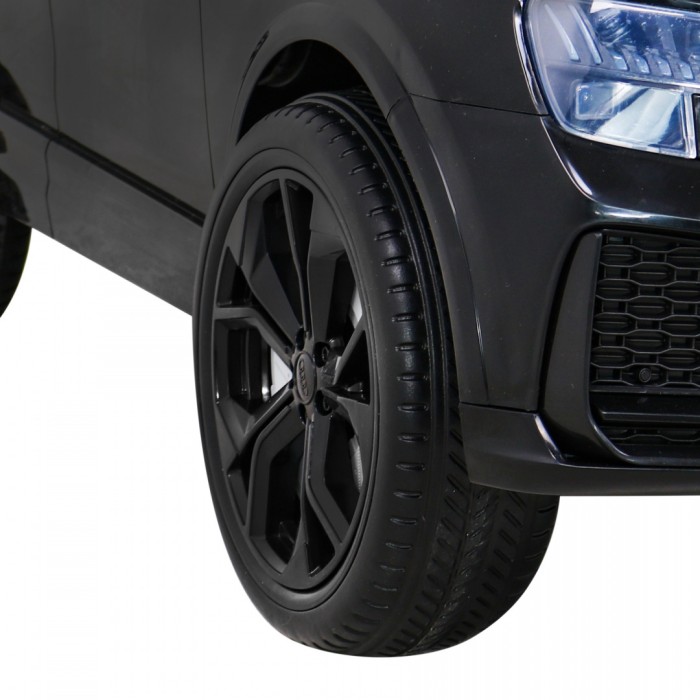Audi RS Q8 Autko na akumulator Czarny + Pilot + Wolny Start + EVA + LED + MP3 USB-14 6875 