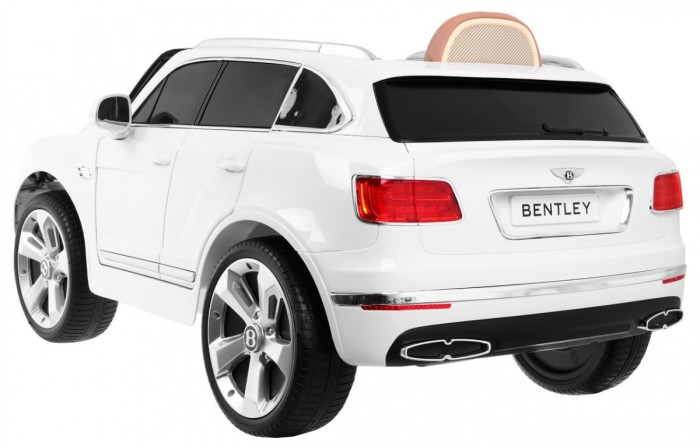 Auto na akumulator Bentley Bentayga dla dzieci, Biały-3 6877 