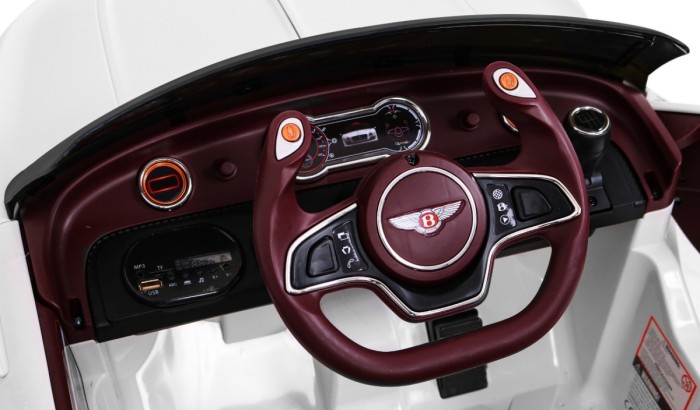 Auto na akumulator Bentley EXP 12 dla dzieci Biały + Pilot + Otwierane drzwi + Elegancki wygląd-8 6880 