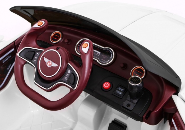 Auto na akumulator Bentley EXP 12 dla dzieci Biały + Pilot + Otwierane drzwi + Elegancki wygląd-9 6880 