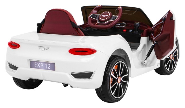 Auto na akumulator Bentley EXP 12 dla dzieci Biały + Pilot + Otwierane drzwi + Elegancki wygląd-11 6880 