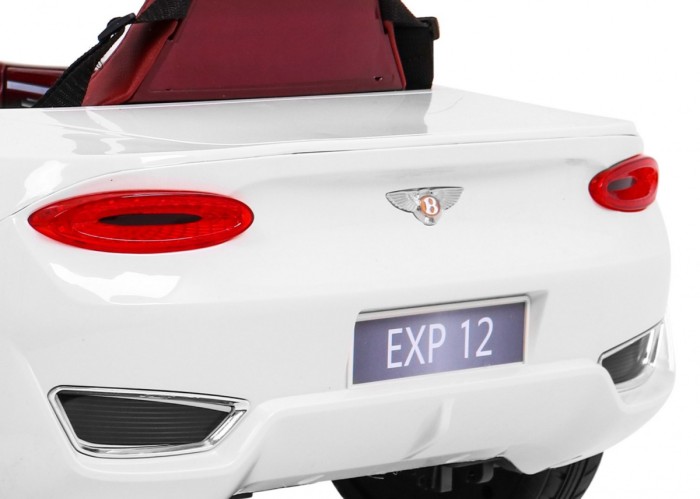 Auto na akumulator Bentley EXP 12 dla dzieci Biały + Pilot + Otwierane drzwi + Elegancki wygląd-14 6880 