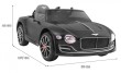 Auto na akumulator Bentley EXP 12 dla dzieci Czarny + Pilot-2 6881 