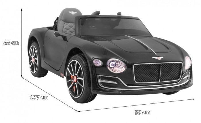 Auto na akumulator Bentley EXP 12 dla dzieci Czarny + Pilot-2 6881 