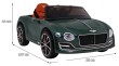 Auto na akumulator Bentley EXP 12 dla dzieci Zielony + Pilot + Otwierane drzwi + Elegancki wygląd-2 6882 