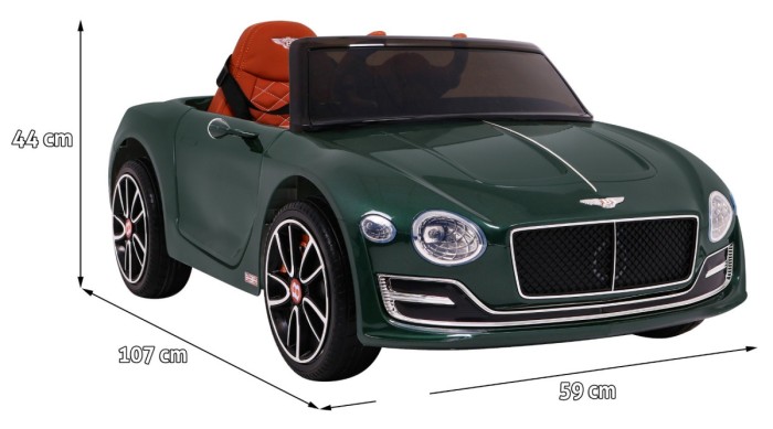 Auto na akumulator Bentley EXP 12 dla dzieci Zielony + Pilot + Otwierane drzwi + Elegancki wygląd-2 6882 