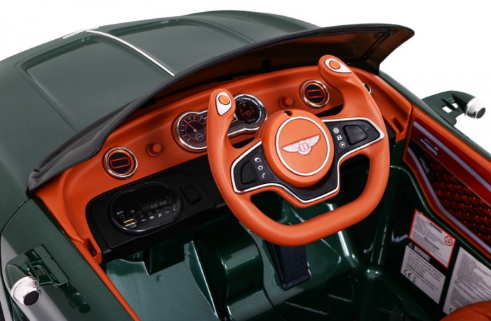 Auto na akumulator Bentley EXP 12 dla dzieci Zielony + Pilot + Otwierane drzwi + Elegancki wygląd-6 6882 