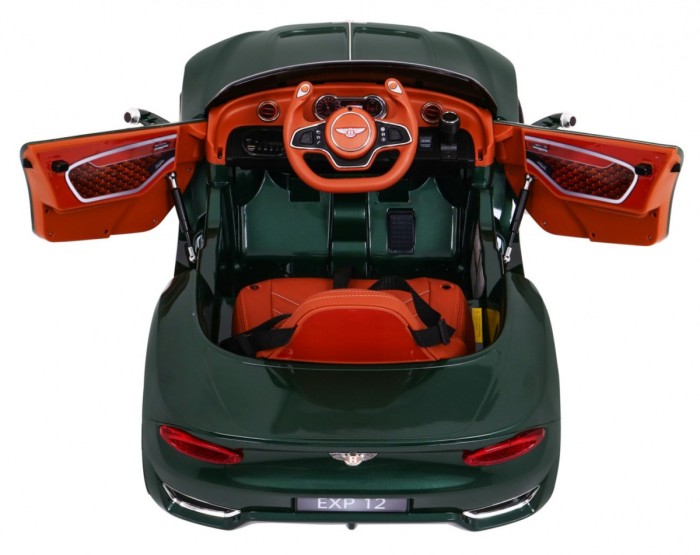 Auto na akumulator Bentley EXP 12 dla dzieci Zielony + Pilot + Otwierane drzwi + Elegancki wygląd-11 6882 